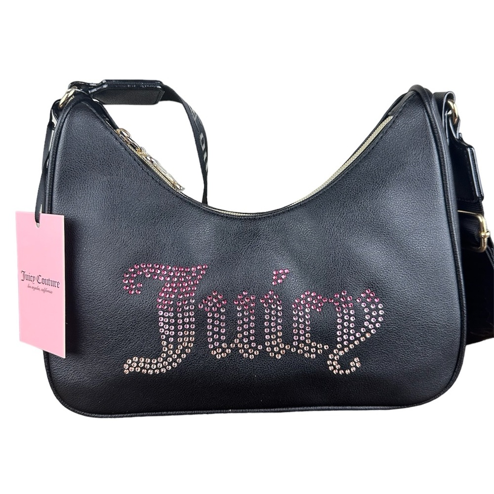 Juicy Couture Liquorice Obsession‎ Crossbody Black Purse